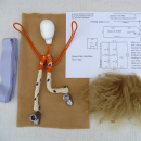 Bastelpackung Kind 20 cm - Mädchen - Langhaar